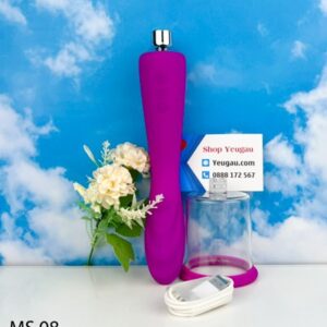 Đồ chơi Aixi Asia rung bú hút ngực và âm đạo 10 chế độ