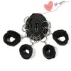 Bộ trói tay chân BDSM cảm giác mạnh chất liệu cực êm mịn