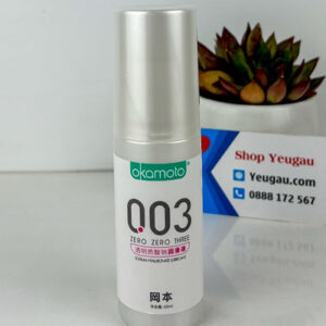 Gel bôi trơn Nhật Bản Okamoto 003 gốc nước không mùi 60ml