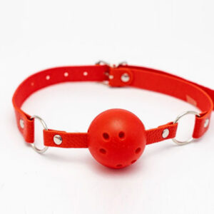 Bịt miệng BDSM quả bóng có lỗ thở tăng hưng phấn cực mạnh