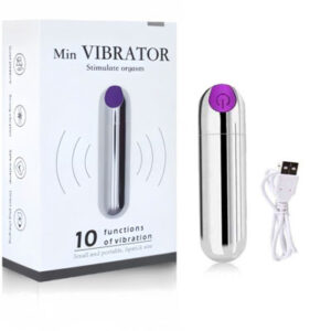 Cục rung mini pin sạc Bullet 10 chế độ kích dục cực sướng