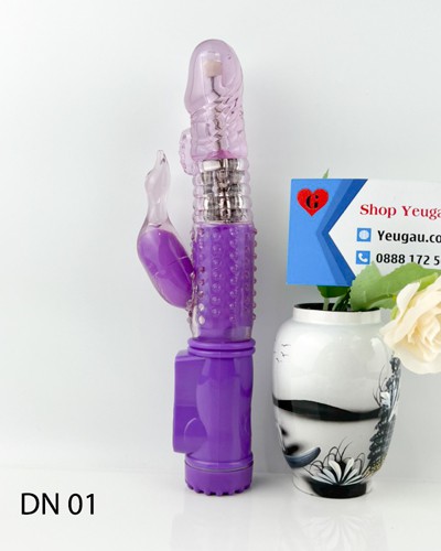 Cu giả rung ngoáy Lybaile 7 chế độ massage âm đạo và hột le