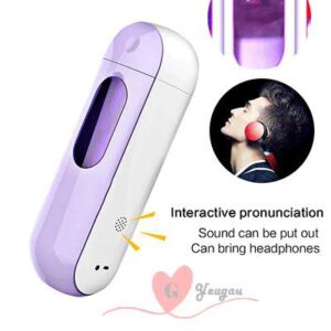 EasyLove Rotating xoay thụt tỏa nhiệt 100 chế độ cảm biến âm thanh