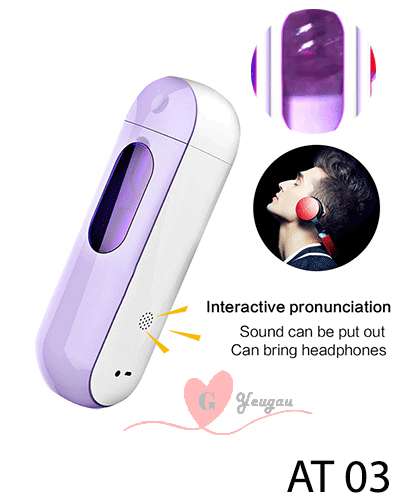 EasyLove Rotating xoay thụt tỏa nhiệt 100 chế độ cảm biến âm thanh