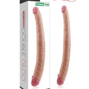 Cu giả hai đầu Lovetoy Double silicon mềm mịn uốn cong 360º