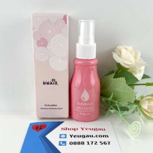 Vệ sinh sextoy DUAI dạng xịt 60ml bảo vệ đồ chơi sạch sẽ an toàn