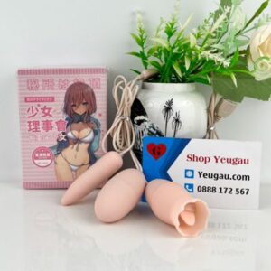 Lưỡi liếm âm đạo Akali kèm 2 trứng rung 40 chế độ cực phê