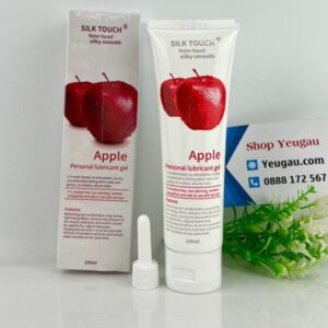 Kem bôi trơn Silk Touch Apple gốc nước hương táo thơm dịu