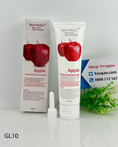 Kem bôi trơn Silk Touch Apple gốc nước hương táo thơm dịu