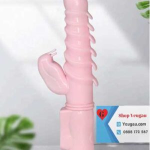 Dương vật giả size nhỏ rung xoay tỏa nhiệt Baile gân gai cực phê