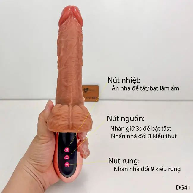 Cách dùng dương vật giả silicon Muha