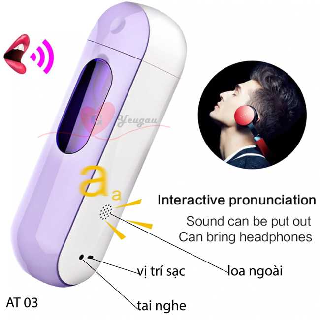 Âm đạo giả tự động thụt EasyLove Rotating có âm thanh như thật