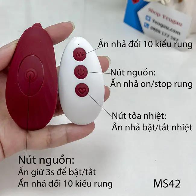 Cách sử dụng máy rung mini Wearable