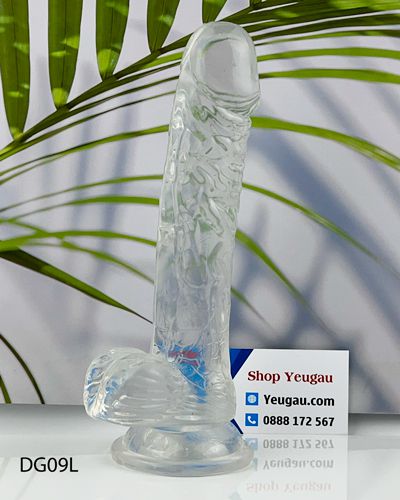 dương vật giả trong suốt có 2 size cho bạn lựa chọn dương vật giả trong suốt có 2 size L