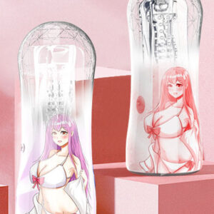 Cốc tình yêu trong suốt Masturbator cho nam thủ dâm cực phê