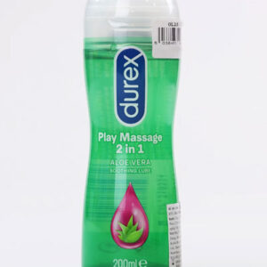 Gel bôi trơn Durex Play Massage Aloe 2 in 1 gốc nước 200ml