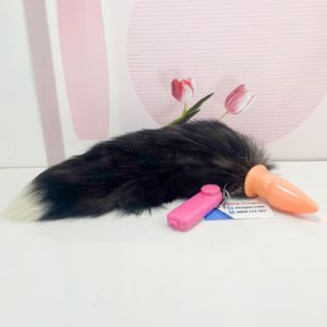 Đuôi cáo hậu môn silicon có rung độc đáo từ nhẹ đến mạnh