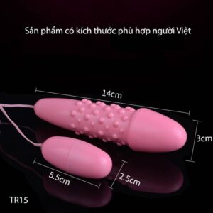 Trứng rung siêu mạnh Fashion có size phù hợp người Việt