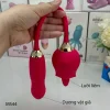 Sextoy 2 trong 1 gồm lưỡi rung và cu giả