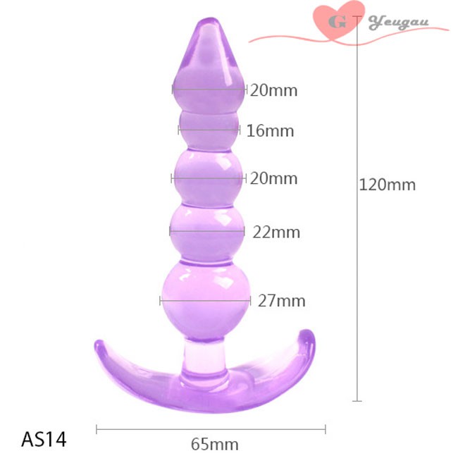 Chuỗi hạt hậu môn có size nhỏ thủ dâm lỗ nhị không lo đau rát