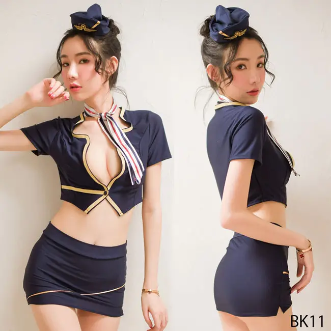 Thiết kế chuẩn đồng phục tiếp viên hàng không sexy