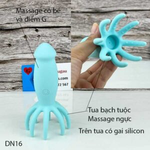 Octopus thiết kế tua bạch tuộc kết hợp dương vật kích thích đa điểm