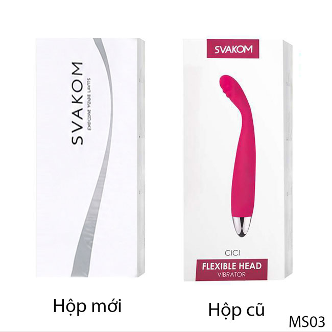 SVAKOM CICI đã được nâng cấp giao diện hộp tinh tế thanh lịch hơn