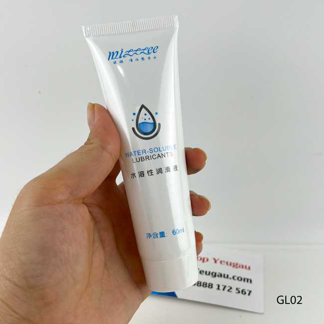 Nước bôi trơn Mizz Zee nhỏ gọn 60ml dễ mang theo và cất giấu