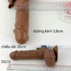 Dương vật giả siêu mềm JIUAI có kích thước phù hợp người Việt