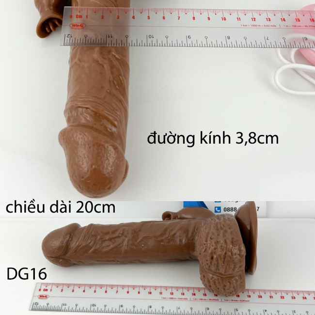 Dương vật giả siêu mềm JIUAI có kích thước phù hợp người Việt