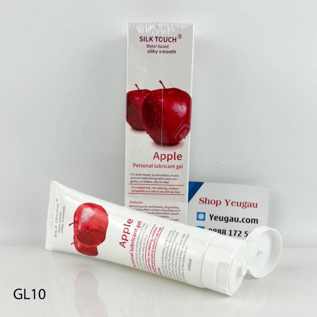 Kem bôi trơn Silk Touch Apple gốc nước hương táo thơm dịu Kem bôi trơn Silk Touch Apple gốc nước hương táo thơm dịu