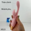 Máy massage cho nữ Goldfinger thiết kế 2 nhánh tăng hưng phấn đồng thời cả trong và ngoài