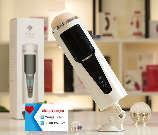 Máy thủ dâm bú mút Fox Weyes 36 chế độ rung thụt kết hợp tự động