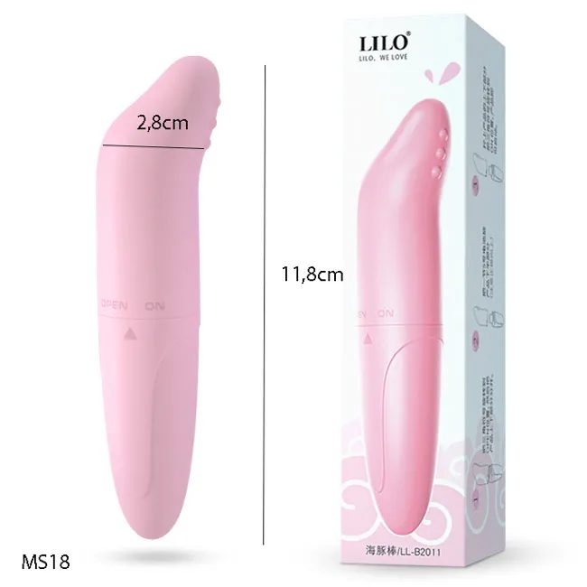 Máy rung vùng kín Dolphin size nhỏ dễ dùng