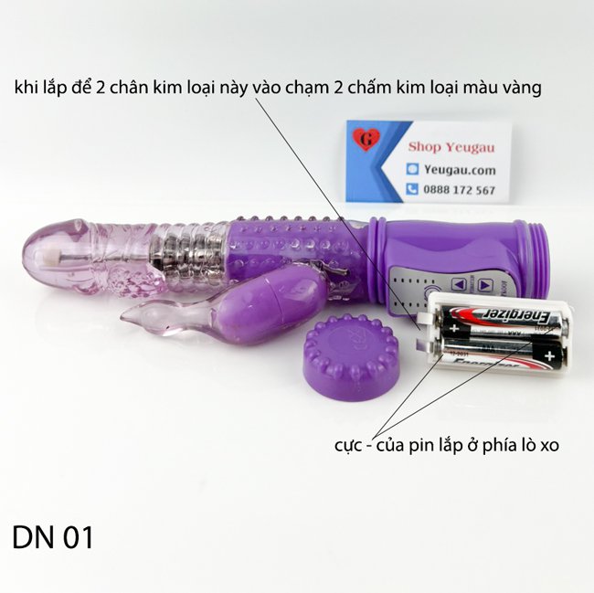 lắp pin đúng chiều bạn nhé