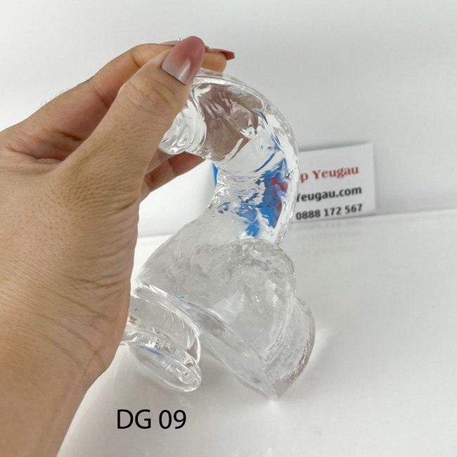 cu giả trong suốt uốn cong dễ dàng về mọi phía