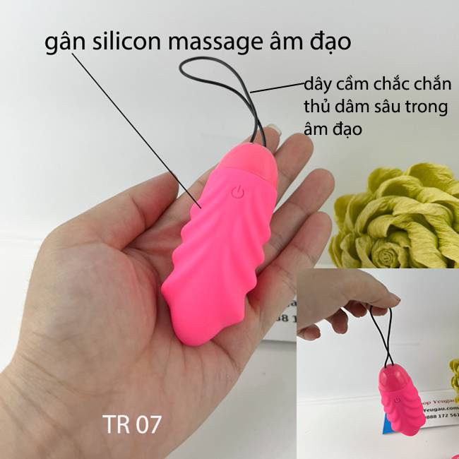 Trứng rung điều khiển từ xa Yeain Sakura massage âm đạo cực sướng