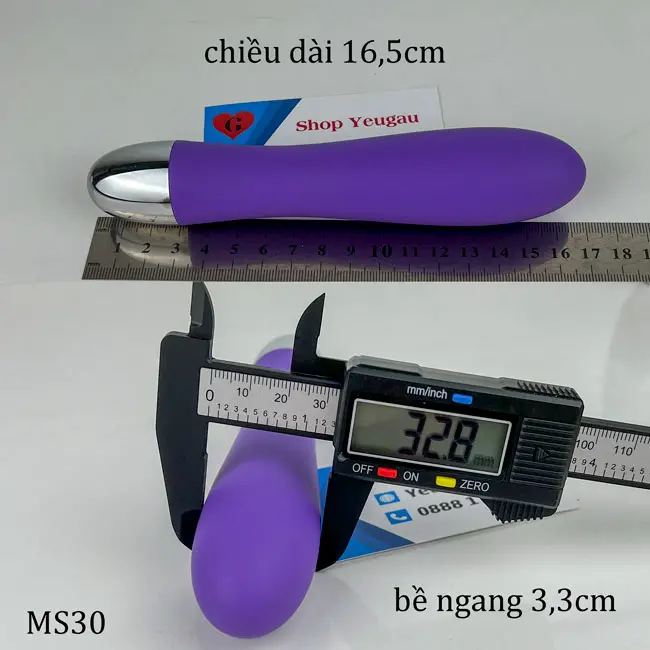 Máy kích thích âm đạo ROSELEX AV size người Việt