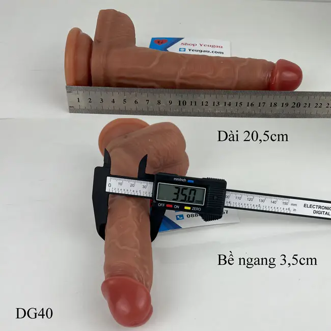 Bề ngang 3,5cm và chiều dài 20,5cm