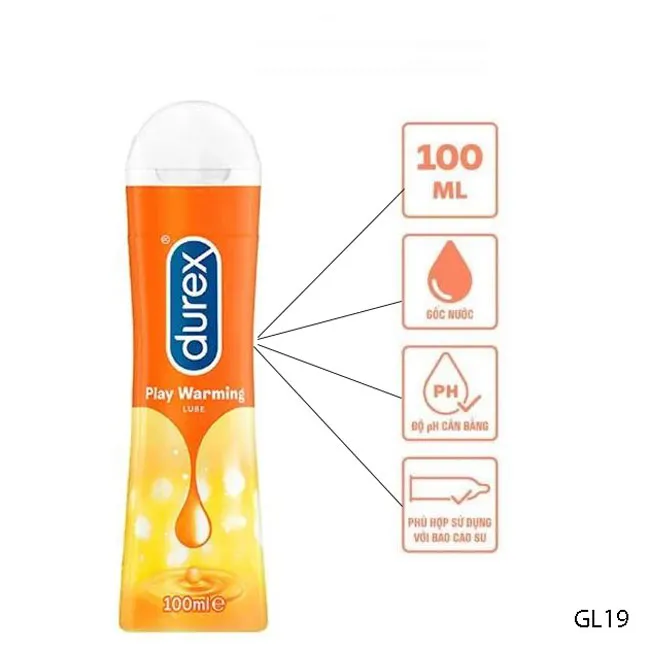 Durex Play Warming là gel bôi trơn phổ biến hiện nay
