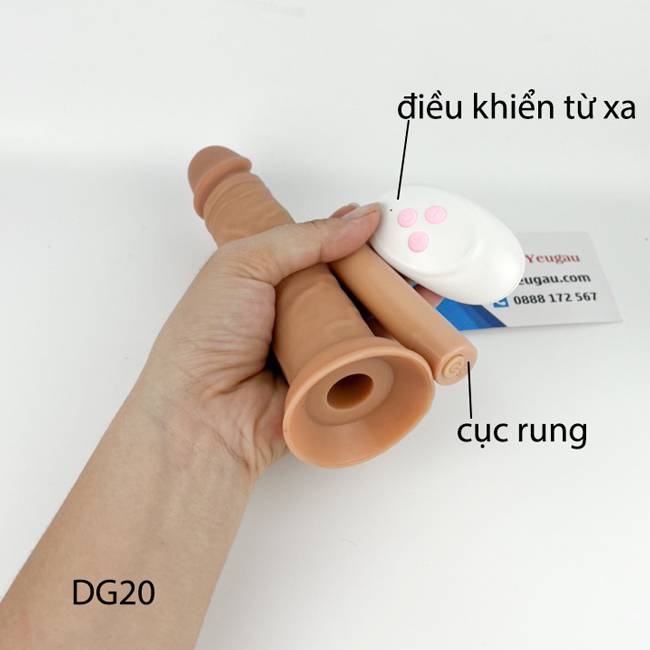Dương vật giả siêu mềm YunMan 4 có 10 chế độ rung cực mạnh