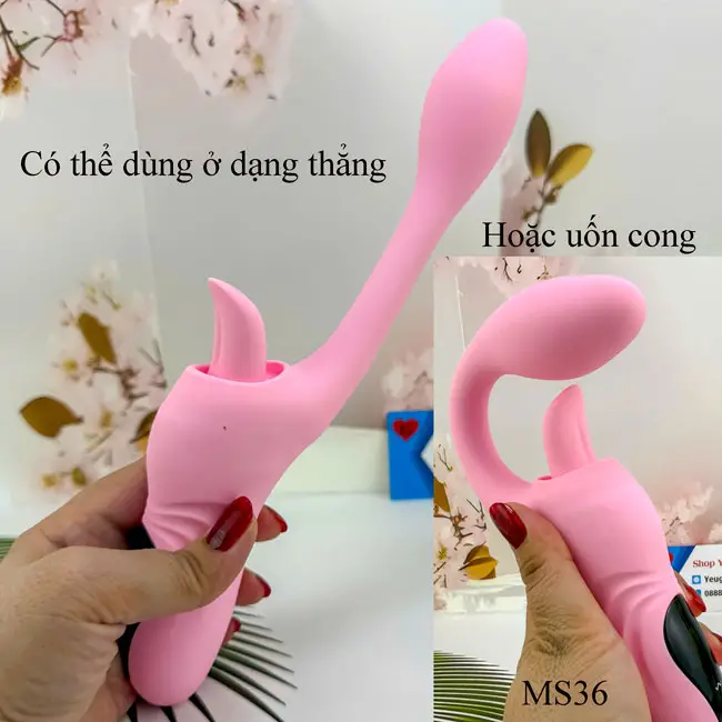 Sextoy máy rung Yeain uốn cong dễ dàng