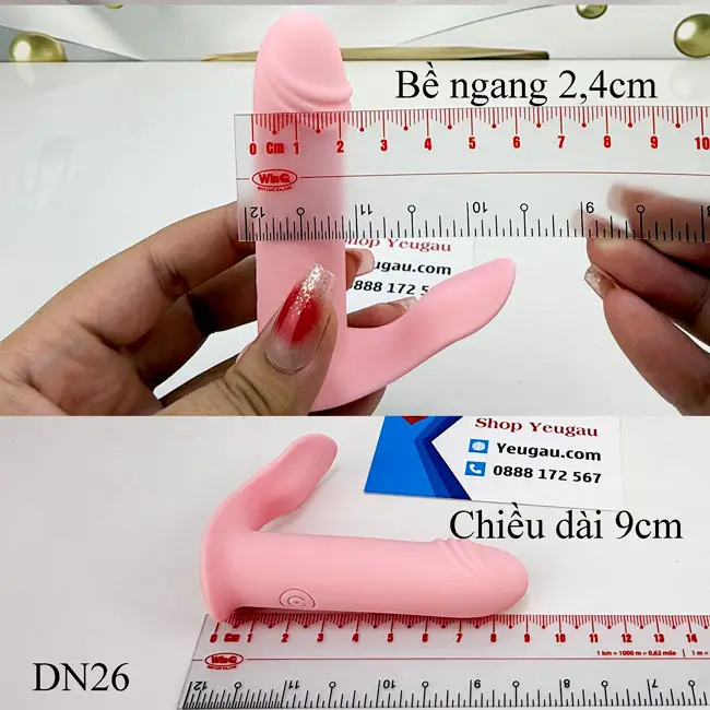 Chiều dài 9cm và bề ngang 2,4cm