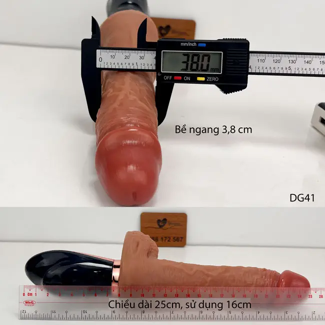 Bề ngang 3,8 cm chiều dài 25cm