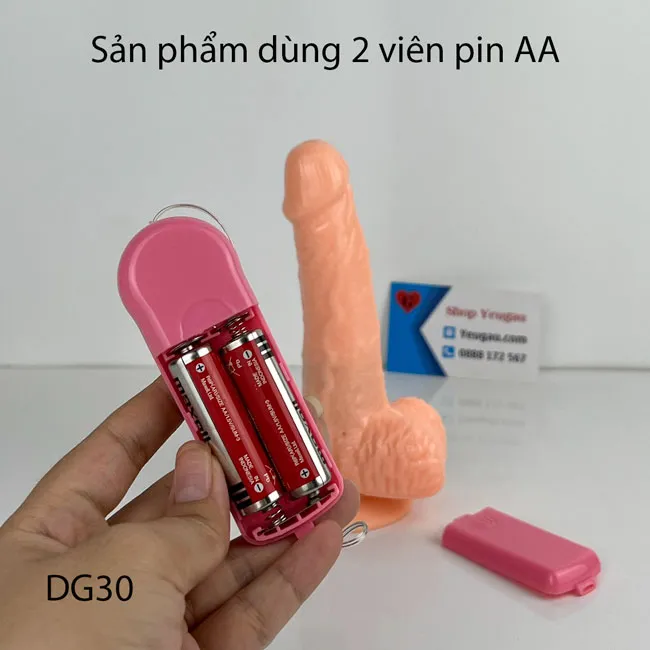Nguồn điện 2 viên pin AA tiện lợi
