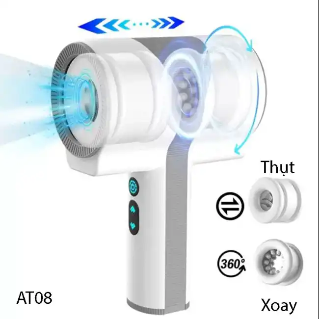 Có 2 cách dùng máy sục cu Thor