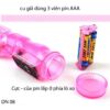 Dildo Lybaile Tease dùng pin rời AAA tiện lợi