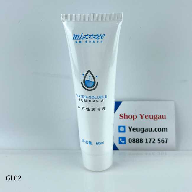 Nước bôi trơn Mizz Zee 60ml hỗ trợ cuộc "yêu" dễ dàng thăng hoa