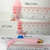 Chiều dài 19cm và bề ngang 2,2cm