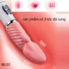Máy massage điểm G Tongue rung 3 tốc độ lên đỉnh sung sướng